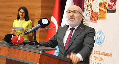 KAYÜ Rektörü Prof. Dr. Karamustafa: "Bir toplumun yeme - içme alışkanlığı korunması gereken önemli bir boyuttur"