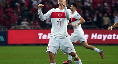 Kenan Yıldız, milli takımdaki 5. golünü atı