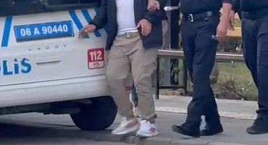 Kendisini polis olarak tanıtıp saldırgan tavırlar sergileyen alkollü şahıs gözaltına alındı