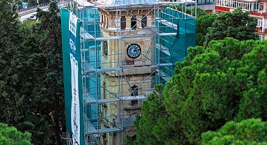 Kent tarihine ışık tutan 125 yıllık saat kulesinde titiz çalışma