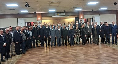 Keşan'da muhtarlar akşam yemeğinde buluştu