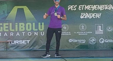 Keşanlı atlet Gelibolu'dan şampiyonlukla döndü