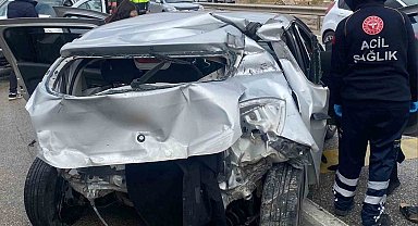 Kırıkkale'de iki otomobil çarpıştı: 4 yaralı