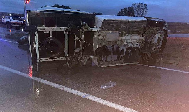 Kırklareli'nde kırmızı ışık ihlali kaza getirdi: 2 yaralı