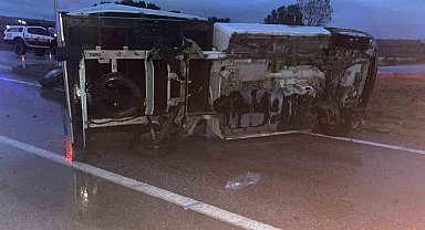 Kırklareli'nde kırmızı ışık ihlali kaza getirdi: 2 yaralı