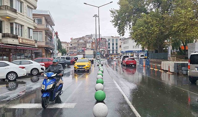 Kırklareli'nde sağanak yağış etkili oluyor