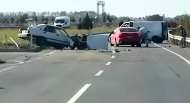 Kırklareli'nde trafik kazası: 4 yaralı