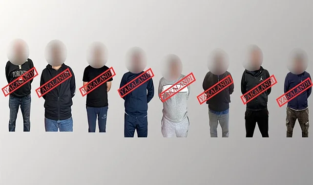 Kırmızı bültenle aranan 6 suçlu ve 2 ulusal kaçak yakalandı