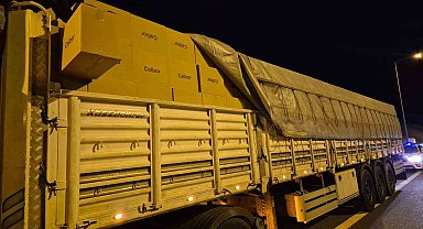 Kırşehir'de 9 milyon 800 bin adet mükerrer bandrollü makaron ele geçirildi