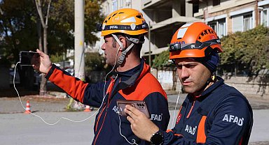 Kırşehir'de gerçeği aratmayan deprem tatbikatı