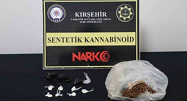 Kırşehir'de uyuşturucu operasyonu: 1 şüpheli tutuklandı