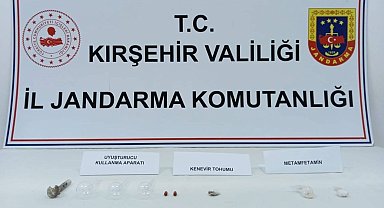 Kırşehir'de uyuşturucu Operasyonu: 3 gözaltı