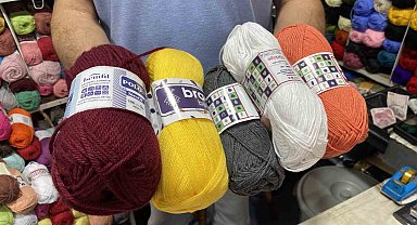 Kıyafet ören vatandaş sayısı azaldı, müşterilerin yüzde 80'i artık hobi için ip alıyor