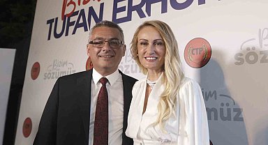 KKTC'nin yeni Cumhurbaşkanı Erhürman'dan zafer mitingi