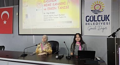 Kocaeli Gölcük'te 'Meme Kanseri Farkındalık Paneli' yoğun ilgi gördü
