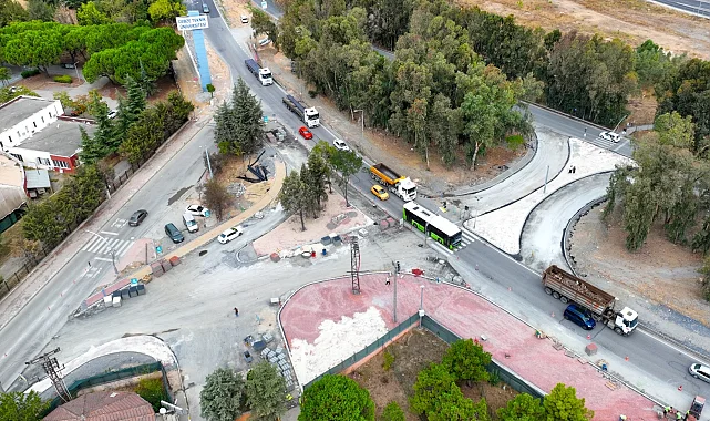 Kocaeli GTÜ Kavşağı yeni haliyle trafiği rahatlatacak