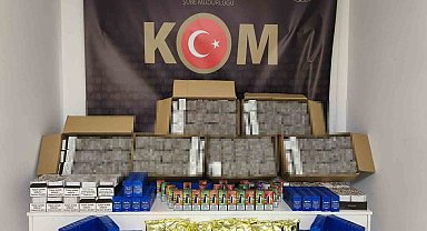 Kocaeli'de 68 bin adet doldurulmuş makaron ele geçirildi