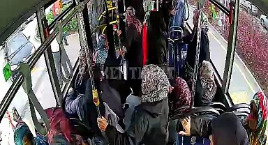 Kocaeli'de otobüs şoföründen duyarlı davranış