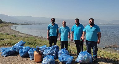 Kocaeli'de sahil temizliği Mavi Takım'dan sorulur