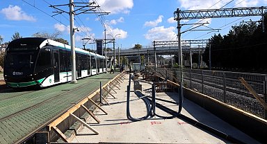 Kocaeli'de tramvay hattında genişleme hızla sürüyor
