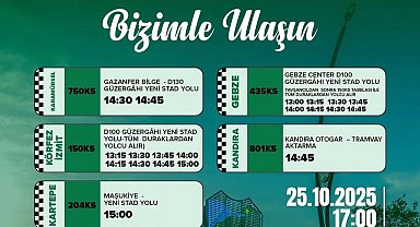 Kocaelispor maçına ulaşım seferberliği