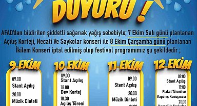 Koçarlı'da festival tarihi ertelendi