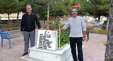 Konya Akşehir'de şehit mezarlıkları onarılıyor
