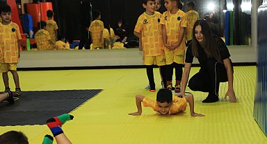 Konya Karatay'da 1970 öğrenci sporla büyüyor