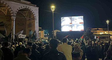 Konya'da İsrail'in Küresel Sumud Filosuna saldırısı protesto edildi