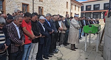 Konya'daki feci kazada hayatını kaybeden öğretmene acı veda