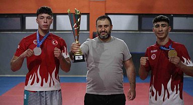 Konyalı şampiyon kick boksçuların hedefi dünya şampiyonluğu