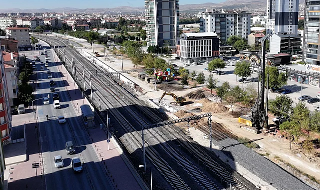 KONYARAY Banliyö hattı'nda yüzde 80'e ulaşıldı