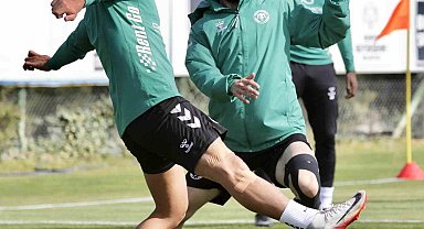 Konyaspor, Beşiktaş maçı hazırlıklarına başladı