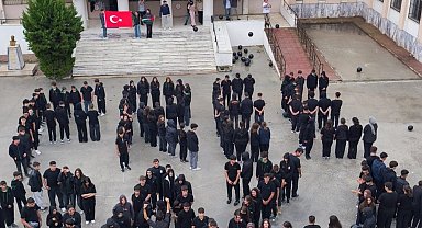 Köşk'te öğrenciler Gazze'yi unutmadı