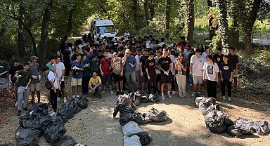 Köyceğiz Fen Lisesi'nden çevre temizliği etkinliği