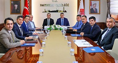 KUDAKA yönetim kurulu Bayburt'ta toplandı