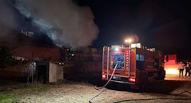 Kulu'da müstakil evde yangın