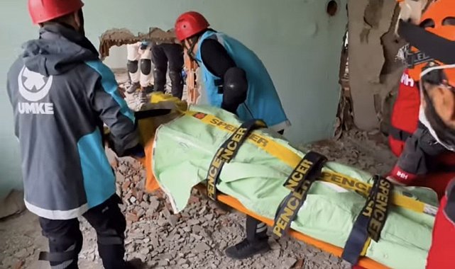 Kütahya AFAD'tan yerel düzey deprem tatbikatı