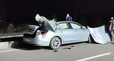 Kütahya-Tavşanlı karayolunda feci kaza: 1 ölü, 2 yaralı