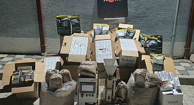 Kütahya'da kaçak tütün operasyonu: 2 şüpheliye adli işlem