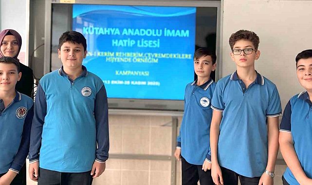 Kütahya'da "Kur'an-ı Kerim Rehberim, Çevremdekilere Hijyende Örneğim" kampanyası başladı