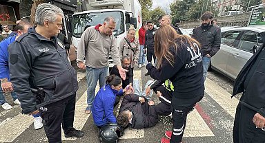 Lise öğrencisi kazada yaralandı