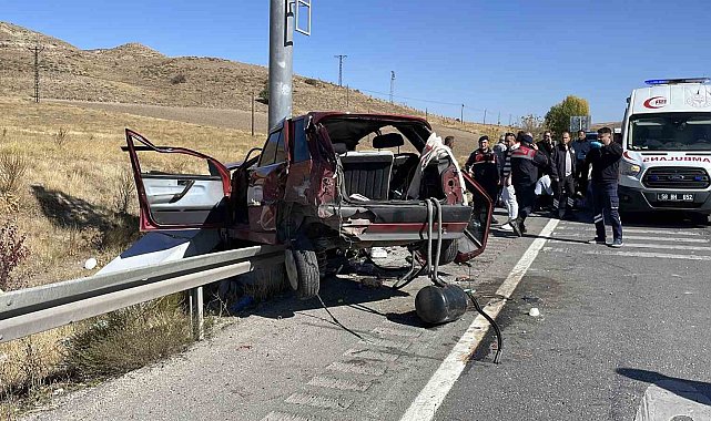 LPG tankının yerinden çıktığı kazada 10 kişi yaralandı