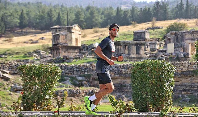 Lykos Yarı Maratonu sporcuları Pamukkale'de buluşturdu