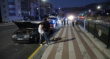Malatya'da 4 araçlı zincirleme kaza: 2 yaralı
