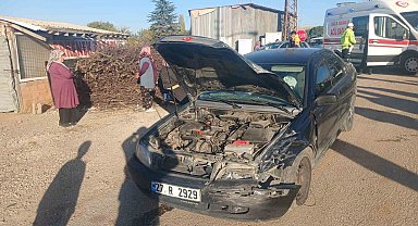 Malatya'da otomobil ile minibüs çarpıştı: 4 yaralı