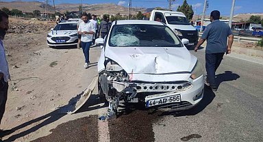 Malatya'da otomobil ile motosiklet çarpıştı: 1 ölü