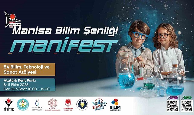 MANİFEST bilim şenliği başlıyor