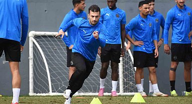 Manisa FK, Sarıyerspor maçının hazırlıklarını sürdürdü