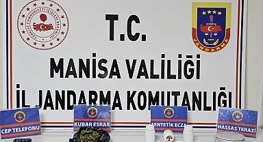 Manisa Jandarmadan zehir tacirine darbe